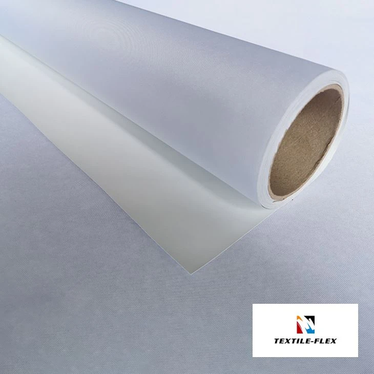 White Back Blockout Polyester Fabric Banner