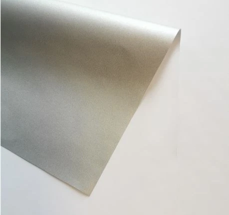 Gümüş Arka Blockout Kumaş